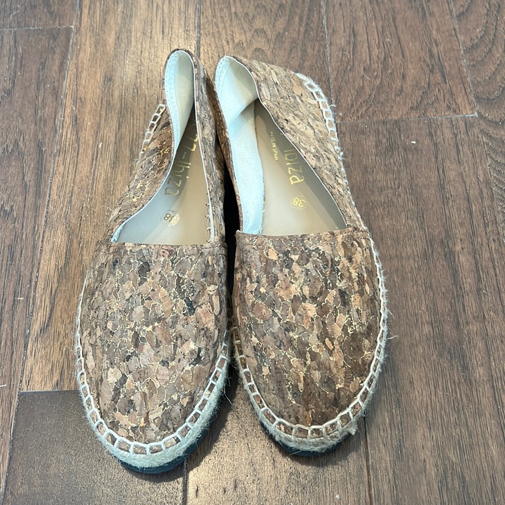 Corkscrew espadrille